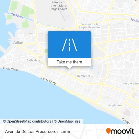 Avenida De Los Precursores map