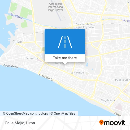Calle Mejía map