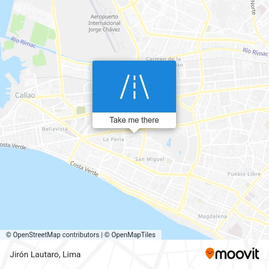 Jirón Lautaro map
