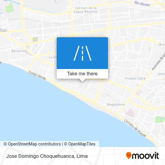 Jose Domingo Choquehuanca map