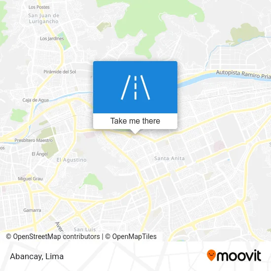 Abancay map