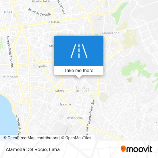 Alameda Del Rocío map