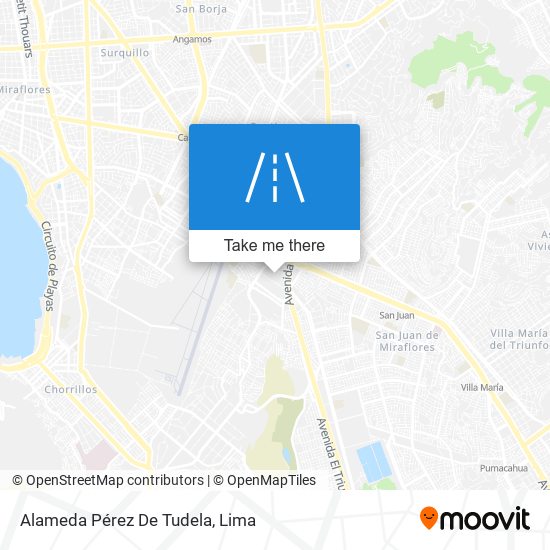 Mapa de Alameda Pérez De Tudela