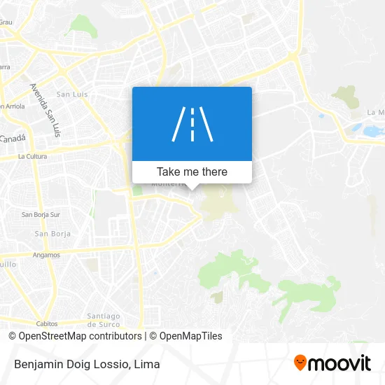 Benjamin Doig Lossio map