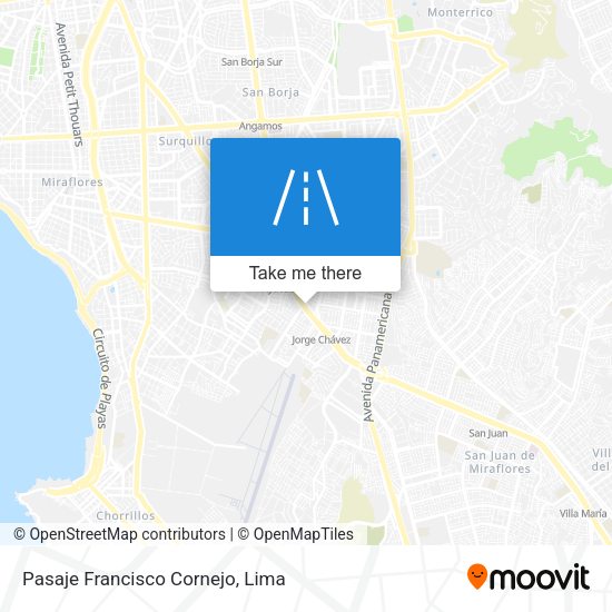 Pasaje Francisco Cornejo map