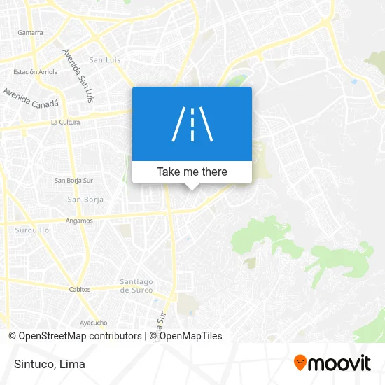 Sintuco map