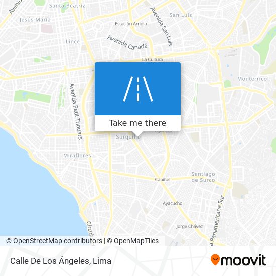 Calle De Los Ángeles map