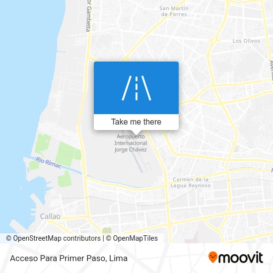 Acceso Para Primer Paso map
