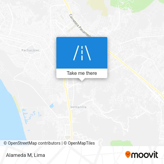 Alameda M map