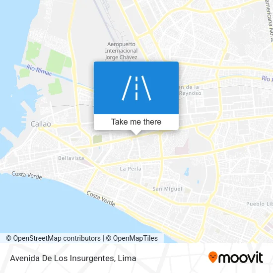 Avenida De Los Insurgentes map