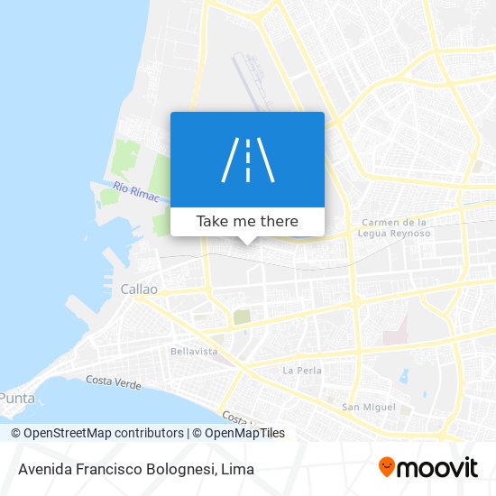 Avenida Francisco Bolognesi map