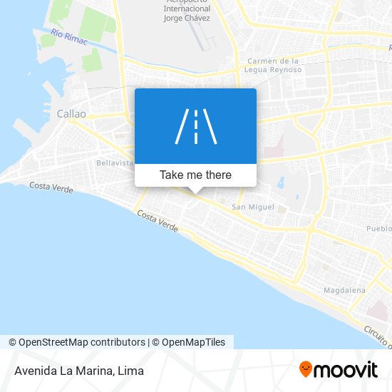 Avenida La Marina map