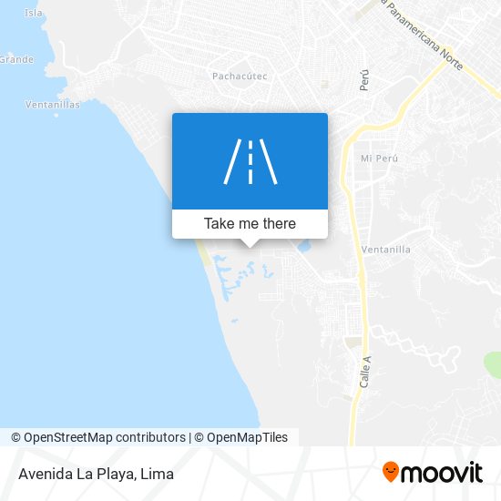 Avenida La Playa map