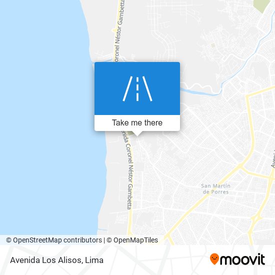 Avenida Los Alisos map