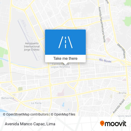 Avenida Manco Capac map