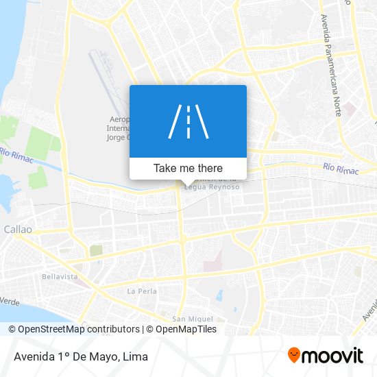 Avenida 1º De Mayo map