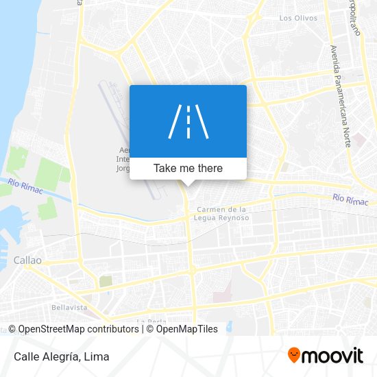 Calle Alegría map