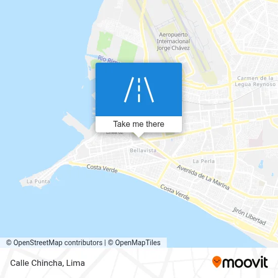 Calle Chincha map