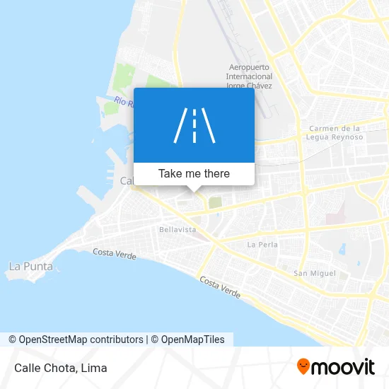 Calle Chota map