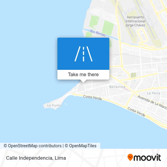 Calle Independencia map