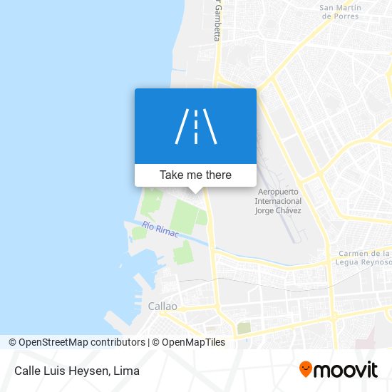 Calle Luis Heysen map