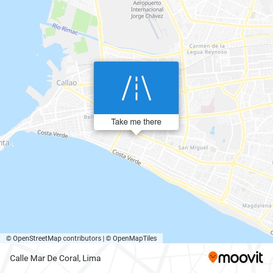 Calle Mar De Coral map