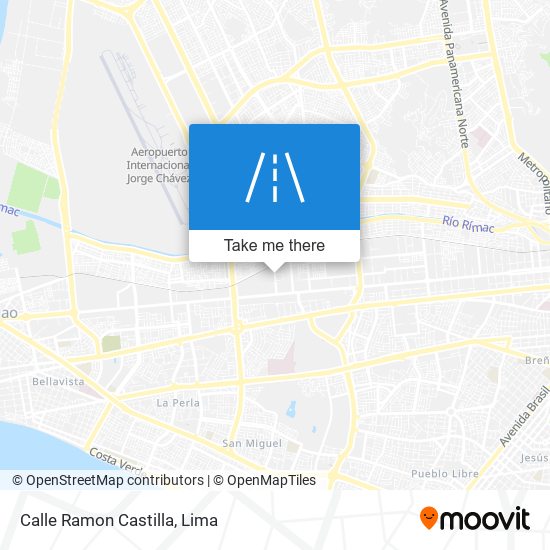 Calle Ramon Castilla map