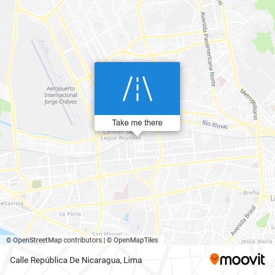 Calle República De Nicaragua map