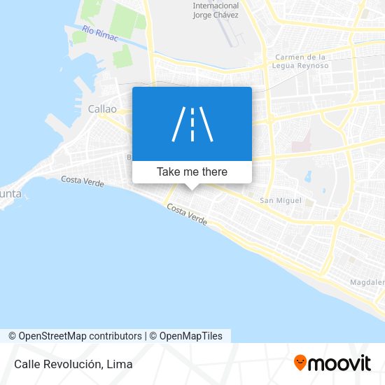 Mapa de Calle Revolución