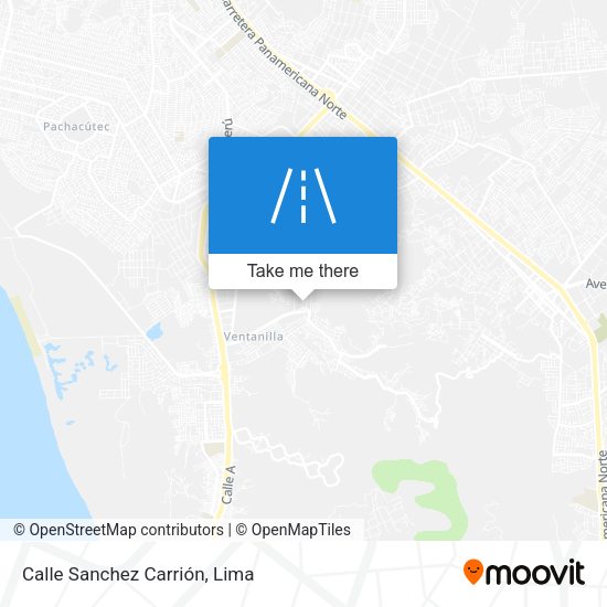 Calle Sanchez Carrión map