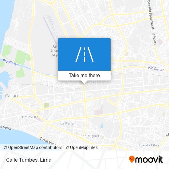 Mapa de Calle Tumbes
