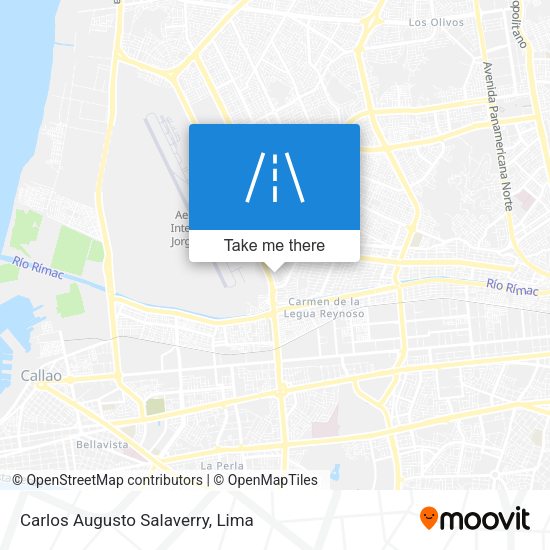 Carlos Augusto Salaverry map