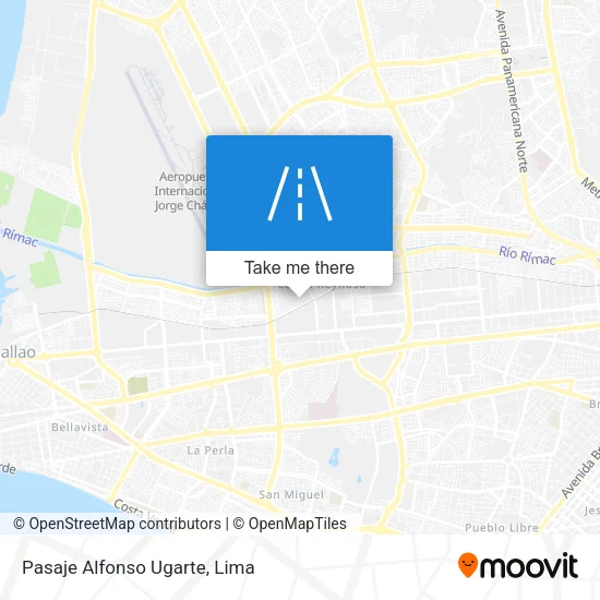 Pasaje Alfonso Ugarte map
