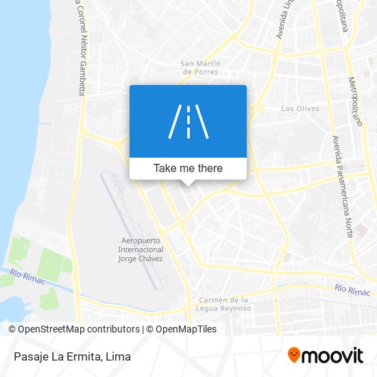 Pasaje La Ermita map