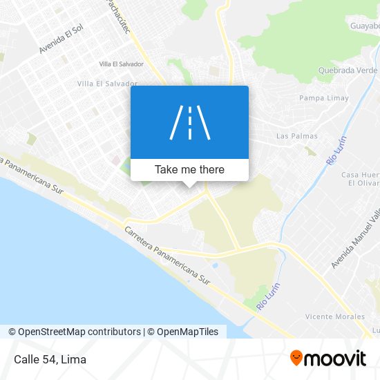 Calle 54 map