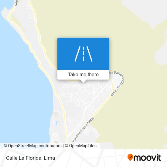 Mapa de Calle La Florida