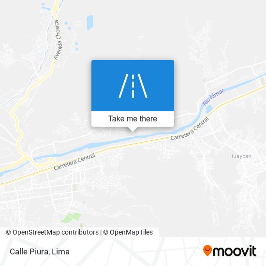 Calle Piura map