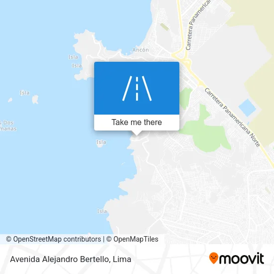Avenida Alejandro Bertello map