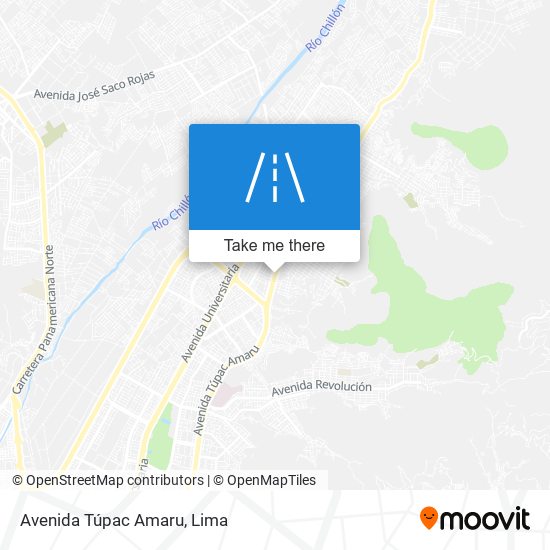 Avenida Túpac Amaru map