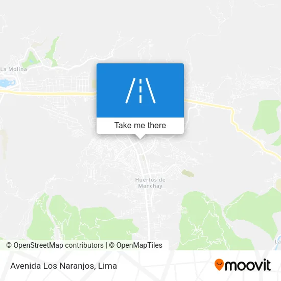 Avenida Los Naranjos map