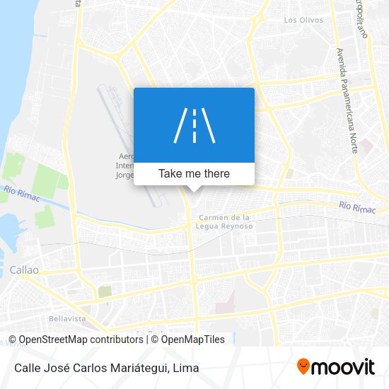 Mapa de Calle José Carlos Mariátegui