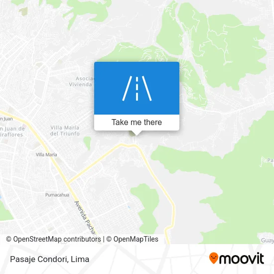 Pasaje Condori map