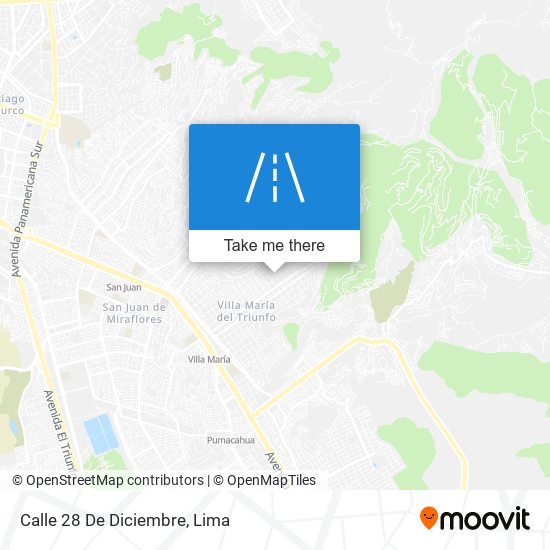 Mapa de Calle 28 De Diciembre