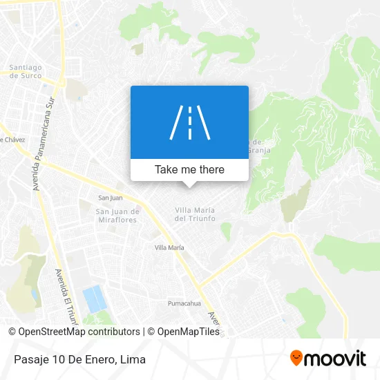 Pasaje 10 De Enero map