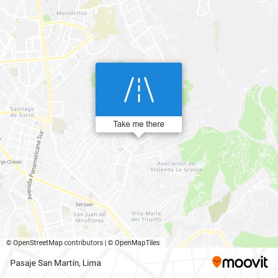 Pasaje San Martín map