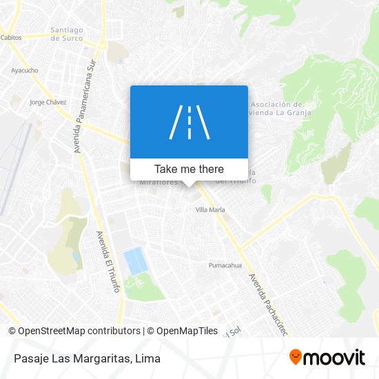 Pasaje Las Margaritas map