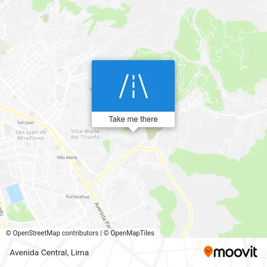Avenida Central map