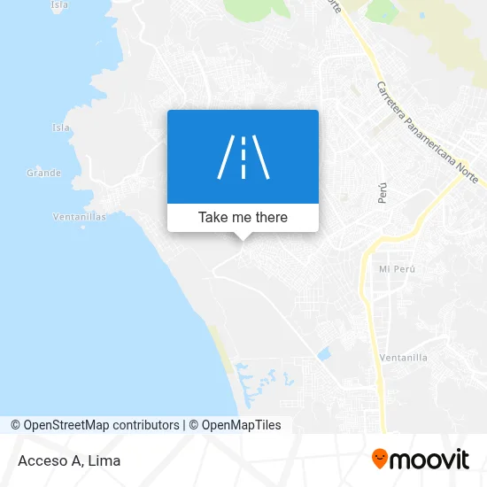 Acceso A map