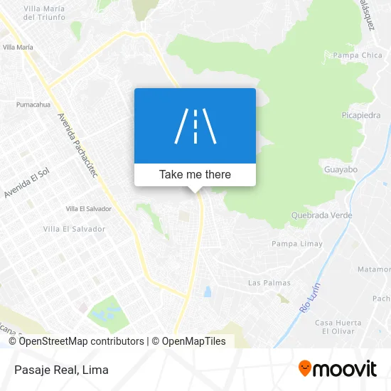 Pasaje Real map