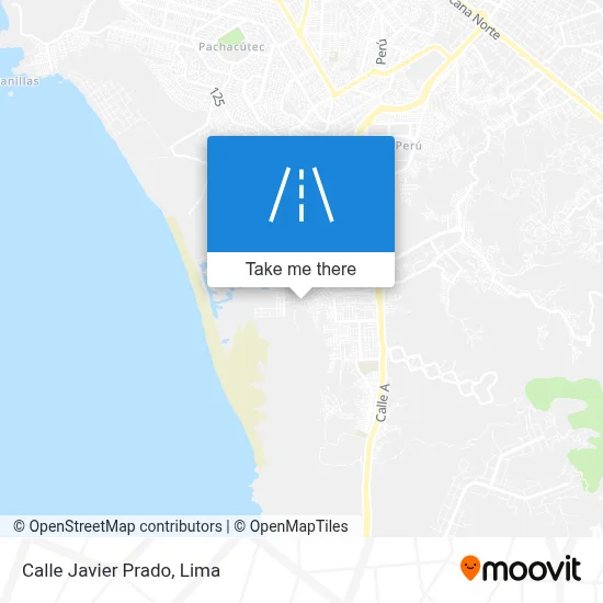 Calle Javier Prado map